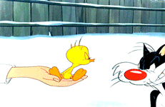 Gifs animés Titi et Gros Minet
